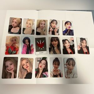 Gidle photocards